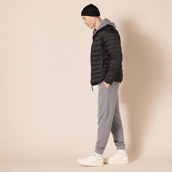 Men's Water-Resistant Puffer Jacket - Lightweight, Packable & Big & Tall Options - Picture 5 of 8